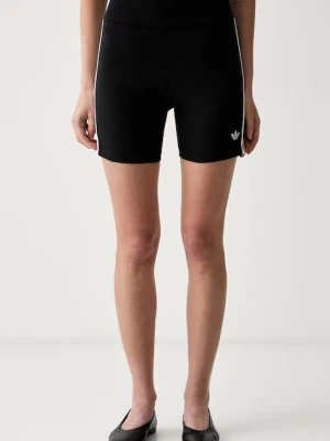 adidas Originals kolarki damskie bawełniane z elastanem czarny