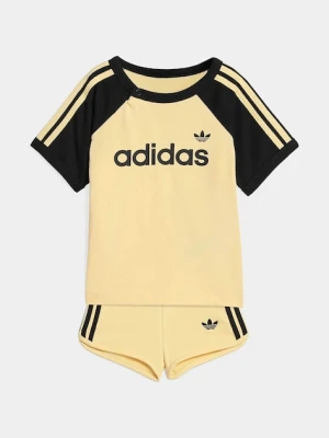 adidas Originals komplet bawełniany niemowlęcy