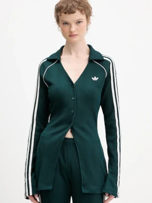 adidas Originals koszula damska kolor zielony KS7810