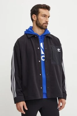 adidas Originals koszula męska kolor czarny relaxed IZ1834