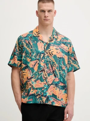 adidas Originals koszula Resort Shirt męska kolor pomarańczowy relaxed KC5901