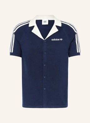 Adidas Originals Koszula Z Dzianiny Regular Fit blau