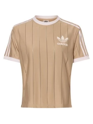 adidas Originals Koszulka damska Kobiety beżowy w paski,