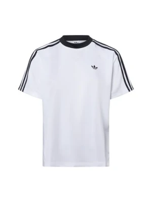 adidas Originals Koszulka damska Kobiety biały|czarny jednolity,