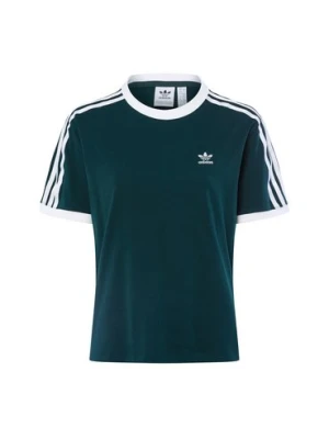 adidas Originals Koszulka damska Kobiety Dżersej zielony jednolity,