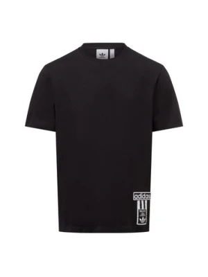 adidas Originals Koszulka męska - Adibreak Mężczyźni Bawełna czarny jednolity,