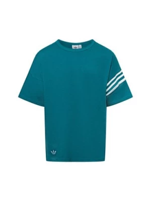 adidas Originals Koszulka męska - JF9138 Mężczyźni Bawełna niebieski jednolity,