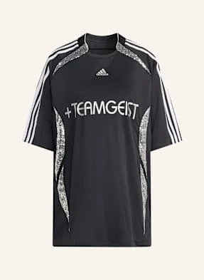 Adidas Originals Koszulka Oversize Adilenium Season 4 Teamgeist Ovzd Jersey Z Cekinami schwarz