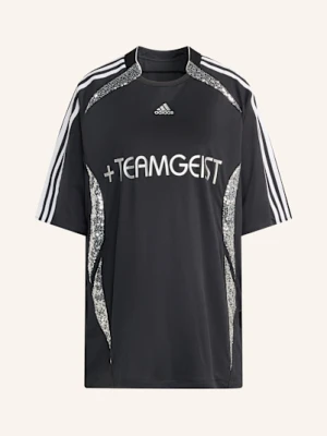 Adidas Originals Koszulka Oversize Adilenium Season 4 Teamgeist Ovzd Jersey Z Cekinami schwarz