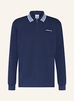 Adidas Originals Koszulka Polo Z Dżerseju blau