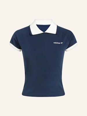 Adidas Originals Koszulka Polo Z Dżerseju blau