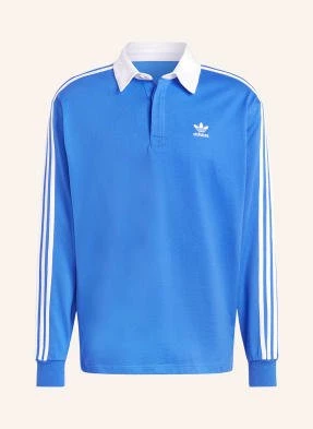 Adidas Originals Koszulka Polo Z Dzianiny blau