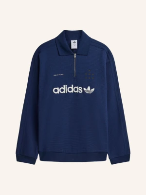 Adidas Originals Koszulka Polo Z Jerseyu adi008 blau GRANATOWY