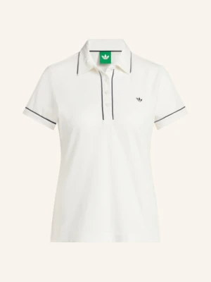 Adidas Originals Koszulka Polo Z Jerseyu Originals Solid weiss