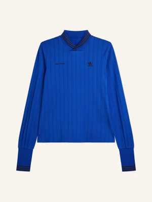 Adidas Originals Koszulka Z Długim Rękawem Knit Football blau