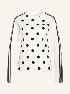 Adidas Originals Koszulka Z Długim Rękawem Polka Dots Slim weiss
