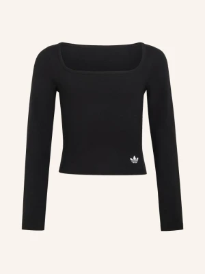 Adidas Originals Koszulka Z Długim Rękawem schwarz CZARNY
