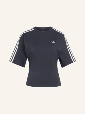Adidas Originals Koszulka Z Paskami Z Taśmy schwarz