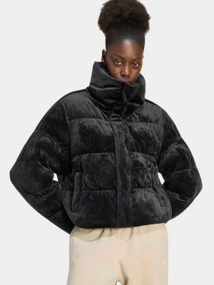 adidas Originals krótka kurtka damska sztruksowa Winterized Down czarny