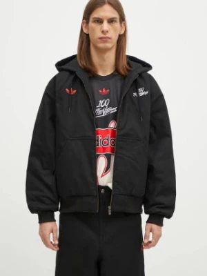 adidas Originals kurtka 100 Thieves Jacket męska kolor czarny przejściowa JP0817