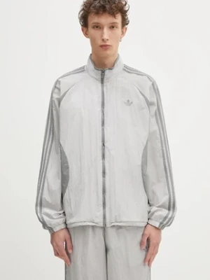 adidas Originals kurtka Adicolor 2000S Woven Track Top kolor szary przejściowa JP1138