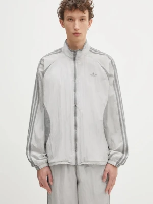 adidas Originals kurtka Adicolor 2000S Woven Track Top kolor szary przejściowa JP1138