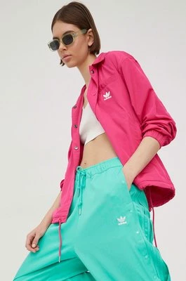 adidas Originals kurtka Always Original HG1237 damska kolor różowy przejściowa oversize