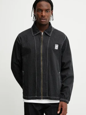 adidas Originals kurtka bawełniana Wabash Nylon Coach kolor czarny przejściowa JP4485