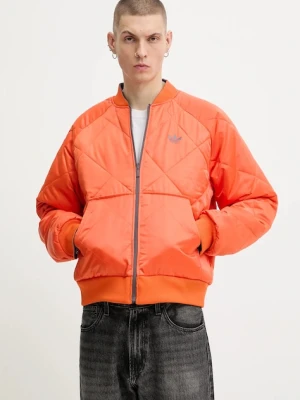 adidas Originals kurtka bomber dwustronna Rev Bomber kolor szary zimowa KR7618