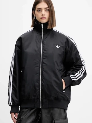 adidas Originals kurtka bomber Firebird kolor czarny zimowa JX2991