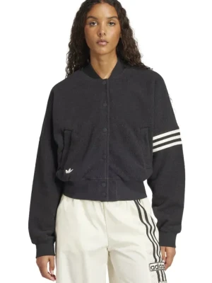 adidas Originals kurtka bomber NC BOMBER JKT damski kolor czarny przejściowa JI8525