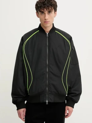 adidas Originals kurtka bomber Teamgeist kolor czarny przejściowa oversize JX4082