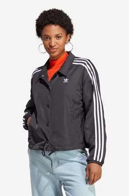adidas Originals kurtka damska kolor czarny przejściowa IC5478-CZARNY