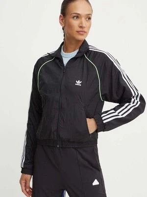 adidas Originals kurtka damska kolor czarny przejściowa IT9689