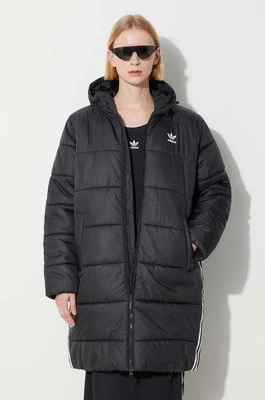 adidas Originals kurtka damska kolor czarny zimowa