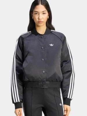 adidas Originals kurtka damska Satin Bomber czarny
