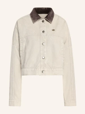 Adidas Originals Kurtka Dżinsowa beige