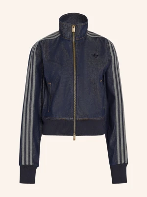 Adidas Originals Kurtka Dżinsowa Firebird Denim Z Paskami Z Galonu blau INDDNM