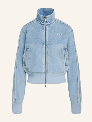 Adidas Originals Kurtka Dżinsowa Z Paskami Z Galonu blau LGHDEN