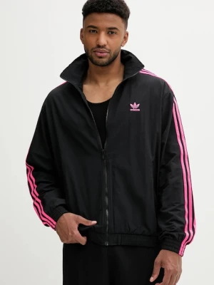 adidas Originals kurtka Firebird kolor czarny przejściowa JY1332
