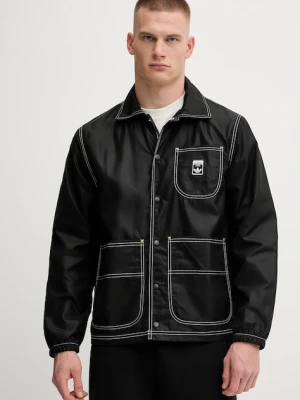 adidas Originals kurtka Graphic Reg Jkt kolor czarny przejściowa JW0174