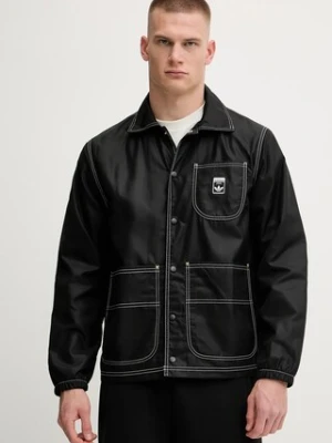adidas Originals kurtka Graphic Reg Jkt kolor czarny przejściowa JW0174