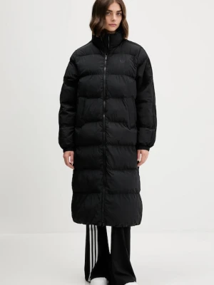 adidas Originals kurtka Long Puffer kolor czarny zimowa JX2957