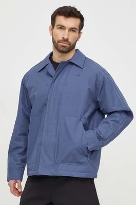 adidas Originals kurtka męska kolor niebieski przejściowa IU2346