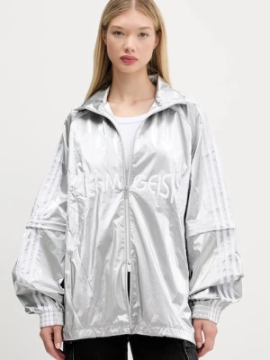 adidas Originals kurtka Ovzd Track Top kolor srebrny przejściowa KE9784