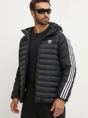 adidas Originals kurtka Pad Hooded Jacket męska kolor czarny zimowa IZ1842