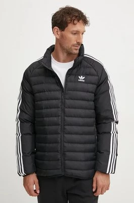 adidas Originals kurtka Padded Coll męska kolor czarny przejściowa IZ1835