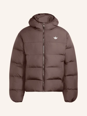 Adidas Originals Kurtka Pikowana braun CIEMNOBRĄZOWY