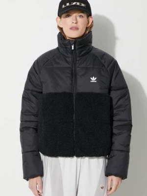 adidas Originals kurtka Polar Jacket damska kolor czarny zimowa IS5257