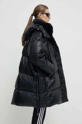 adidas Originals kurtka puchowa damska kolor czarny zimowa oversize IR7119